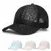 s  Unisex Mesh Hat Sports Hollow Visor Adjustable Snapback Baseball Cap  eb-49759244